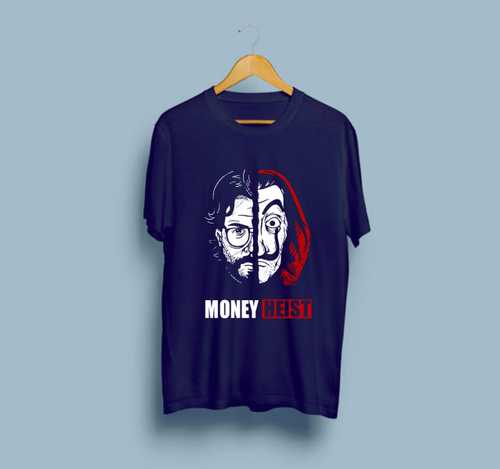 Money Heist Printed Summer T Shirts